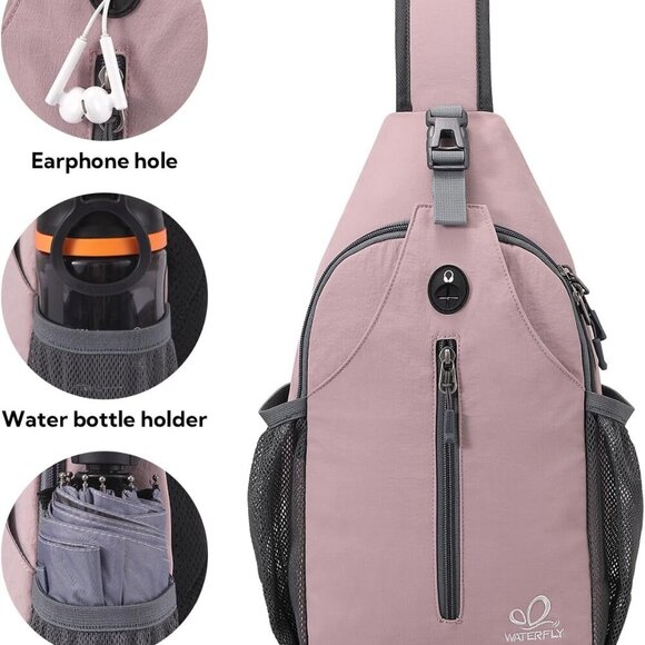 Comfortable Pink Daypack with Adjustable Strap - Perfect for Everyday Adventures - Picture 6 of 6